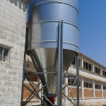 Silos métalliques pour le stockage d’aliments