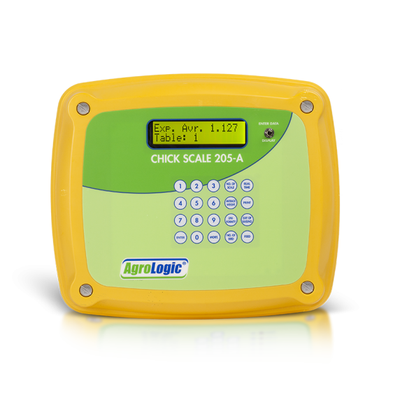 Bàscula per a pesatge d’aus 205