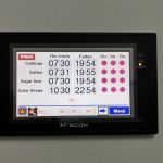 Comedero avícola de reproductoras de Canal