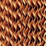 Cellulose evaporative panels