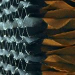 Cellulose evaporative panels