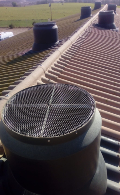 Chimenea de ventilación